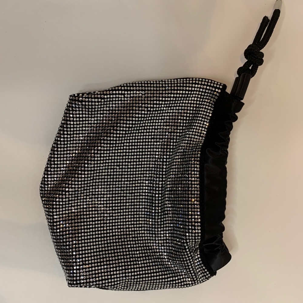 HOUSE OF CB Rhinestone Pouch Bag